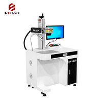 Marqueur laser à fibre de type armoire pour la gravure sur métal |   Meilleur prix d'usine pour graveur laser pour acier inoxydable et aluminium