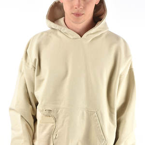 Sudadera con capucha de punto grueso de primera calidad, estilo nuevo, informal, 100% algodón, para hombre, en oferta. - Product Image 6