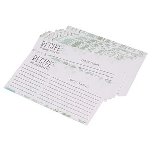 Scheda ricetta personalizzata 4x6 ricette e cofanetto - Product Image 2