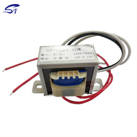 Transformateur électronique miniature EI personnalisé en usine, transformateur de puissance basse fréquence abaisseur de tension 110V 220V AC vers 5V 12V 24V 10W