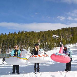 Tube de neige d'hiver de licorne gonflable en PVC de haute qualité <span class=keywords><strong>luge</strong></span> et toboggan de neige ultime résistant au froid - Product Image 2