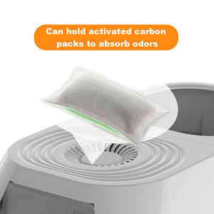 Werks anpassung Große Großhandels rabatte 70*50*30 cm Extra große Katzen toilette aus Edelstahl - Product Image 5