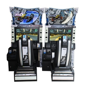 <b>Amusement</b> Indoor Coin Operated Sit 3D Video Game Arcade Car Racing Wheel Metal Kid-Friendly Game <b>Machine</b> English - Product Image 2
