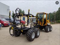 Moteur diesel Haiju pour le transport du bois, machines forestières avec système hydrostatique, force de traction de 30 kN, puissance de 37 kW