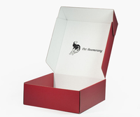 Boîte cadeau en carton personnalisée avec logo, boîte avion avec pelliculage 33x26x18cm, MOQ 100, en stock, support DDP