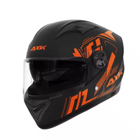 Casque de moto intégral classique et cool de protection durable Casque de moto électrique transfrontalier Paris de couleur unie
