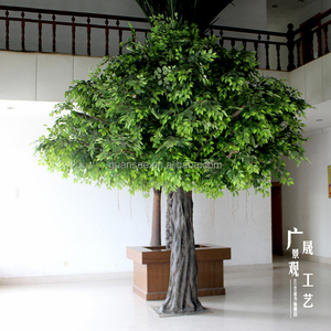 Cây Nhân Tạo Trang Trí Trong Nhà Ngoài Trời Nhà Sản Xuất Cây Nhân Tạo Ficus Banyan - Product Image 2