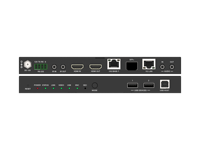 Encoder/Decoder 4K HDMI HDR AV Over IP SDVoE dengan Peralihan Tanpa Gangguan, Matriks, Kontrol Video Wall 9X9, dan Fungsi Multi-viewer