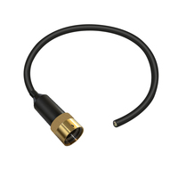 Conectores de Cable de Alimentación Hembra y Macho de la Serie 55 con Carcasa Metálica, Conector Eléctrico Subacuático Impermeable para Equipos Submarinos