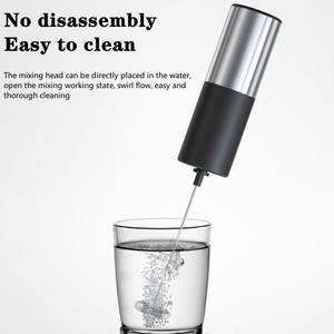 Accessoires expresso électrique en acier inoxydable fabricant <span class=keywords><strong>de</strong></span> <span class=keywords><strong>mousse</strong></span> <span class=keywords><strong>de</strong></span> <span class=keywords><strong>lait</strong></span> ménage Portable crème à fouetter Latte Art mousseur à <span class=keywords><strong>lait</strong></span> <span class=keywords><strong>de</strong></span> poche - Product Image 5