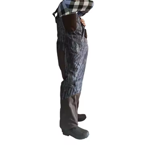 <span class=keywords><strong>Cuissardes</strong></span> de pêche à la mouche 3 couches, respirantes, légères, camouflage, durables, avec bottes Thinsulate 1600g, imperméables, fermeture à boutons, grande taille - Product Image 2