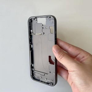 Chasis de Aluminio, Placa Interna, Carcasa de Repuesto, Bandeja SIM, Tornillos OEM, Verde, Rosa, Azul, Negro, Marco Medio para iPhone 15 15 Plus - Product Image 5