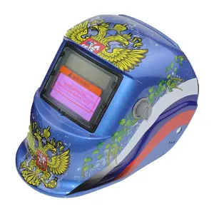 CE preço de fábrica arte diferente decalque máscaras de soldagem solar escurecimento automático capacete de soldagem automática de segurança