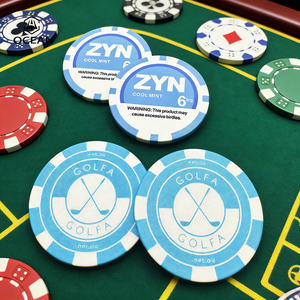 Fichas de Póker de Cerámica Hechas en China, 14 Gramos, Diseño Personalizado, Juego de 500 Fichas de Póker de Cerámica - Product Image 6