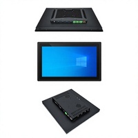 PC industriel tactile tout-en-un personnalisé avec contrôle embarqué et écran tactile capacitif intégré, fabriqué en Chine continentale
