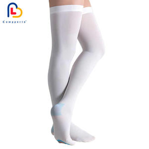 <span class=keywords><strong>Medias</strong></span> de Compresión Antiembólicas de 15-20 mmHg, Hasta el Muslo, Unisex, <span class=keywords><strong>con</strong></span> Orificio de Inspección en los Dedos, en Oferta - Product Image 2