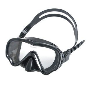 Masque de plongée en silicone liquide pour enfants, entièrement étanche, verre trempé anti-buée, équipement de sports nautiques - Product Image 5