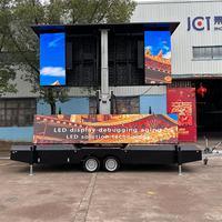 Remolque LED Móvil MBD-21S-Platform P3.91, Pantalla LED Exterior para Publicidad, Cartelera Móvil