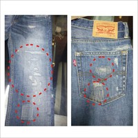 Machine à coudre de réparation de jeans à bras long cylindrique BT-2020XZ-CA, machine à coudre à motif programmable par ordinateur pour vêtements
