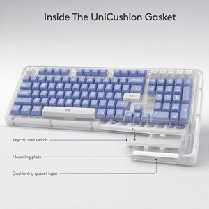 <span class=keywords><strong>Clavier</strong></span> mécanique sans fil rétroéclairé K98M avec interrupteurs Marble Hot Swap, Bluetooth, USB Type-C, pour joueurs sur PC - Product Image 2