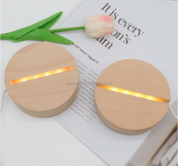 Lampe de bureau LED en bois massif avec tableau d'affichage lumineux USB, veilleuse de chambre pour enfants, lumière blanc chaud, interrupteur central