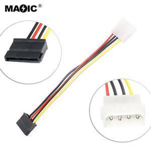 Magelei 20CM Molex <span class=keywords><strong>4</strong></span> <span class=keywords><strong>Pin</strong></span> IDE Để <span class=keywords><strong>SATA</strong></span> 15 <span class=keywords><strong>Pin</strong></span> HDD Power <span class=keywords><strong>Adapter</strong></span> Cable Hard Drive <span class=keywords><strong>Adapter</strong></span> Nam Để Nữ Molex <span class=keywords><strong>SATA</strong></span> Cáp Điện - Product Image 6