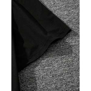 Camiseta de Manga Corta con Cuello Redondo y Estampado Cruzado para Hombre, Estilo Casual Urbano, Jersey de Verano - Product Image 6