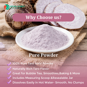 Herbspirit OEM Private Label Taro <strong>Powder</strong> Bubble Tea <strong>Powder</strong> Instant Drink <strong>Powder</strong> 200g/package 100% Water-soluble - Product Image 2
