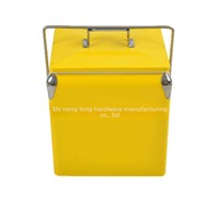 Boîte isotherme portable de 13 L, personnalisée pour pique-nique, camping, réfrigérateur de voiture