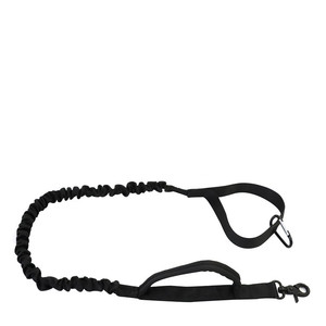 Pet Running Leash Nylon <b>Elastic</b> Dog Walking <b>Belt</b> For Jogging Fitness Training Black - Product Image 4