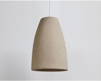 Lustre nordique simple en ciment éclairage de cuisine minimaliste moderne suspendu wabi sabi lampes suspendues lumière pour chambre d'enfants à manger