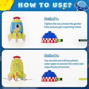 Lanceur d'eau en plastique CPS Jouets pour enfants Jouets aquatiques d'extérieur pour l'été pour les enfants - Product Image 2