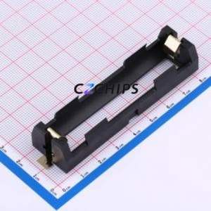 BH-18650-B1BA002 Button & Strip Battery Connector SMD Connector Battery Case 18650 - Product Image 1