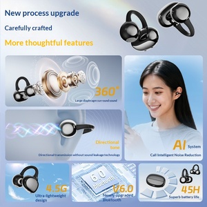 Nuevos Auriculares OWS con Clip, Pantalla de Batería, Diseño Abierto, Deportivos, Universales, Inalámbricos, Resistentes al Agua IPX7 - Product Image 2