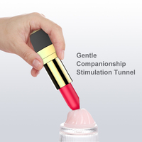 Lippenstift-Design USB Magnetisch Aufladbar 10 Vibrationsmodi Klitoris-Stimulation Sexshop G-Punkt Vibrator Sexuelles Massagegerät