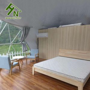 6M 8M 12 m <span class=keywords><strong>Gampling</strong></span> Dome Tent con baño Tienda de cúpula de lujo para restaurante Village Glamping Resort Hotel - Product Image 6