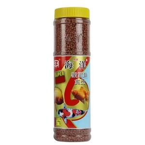 Nourriture flottante en granulés pour poissons rouges et koïs, aliment granulaire enrichi en spiruline pour poissons <span class=keywords><strong>d</strong></span>'aquarium, nutritif - Product Image 3