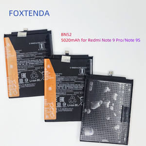 Batería de Iones de Litio Foxtenda BN52 de 5020 mAh para <span class=keywords><strong>Redmi</strong></span> <span class=keywords><strong>Note</strong></span> 9 Pro/<span class=keywords><strong>Note</strong></span> <span class=keywords><strong>9S</strong></span>, Negra, en Existencia, Garantía de 12 Meses - Product Image 6
