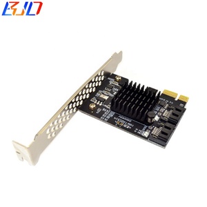PCI Express PCI-E 1X để kép 2 SATA 3.0 7pin nối Adapter mở rộng riser thẻ 6gbps cho ổ đĩa cứng - Product Image 5