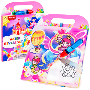 หนังสือระบายสีพกพาสำหรับเด็กเล็ก ยี่ห้อ Joycat ของเล่นเด็กขายดี ของขวัญสำหรับเด็กผู้หญิง ชุดศิลปะสำหรับเดินทาง หนังสือระบายสีน้ำ - Product Image 1