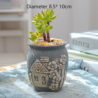 Vente en gros Pot bonsaï Succulent pas cher petites plantes bonsaï jardin Pots de fleurs en céramique