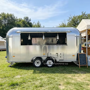 Nuevo Remolque de Comida Completamente Equipado de Acero Inoxidable con Cocina para Café, Ideal para Venta de Snacks y Hot Dogs, Resistente a la Corrosión, Origen Estadounidense - Product Image 1