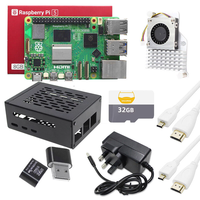 Kit de boîtier pour carte de développement Raspberry Pi 5 avec mémoire optionnelle de 4 Go/8 Go/16 Go pour la programmation Python et le développement de l'IA