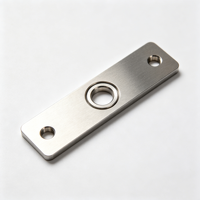 Service d'usinage CNC pour joints de fixation de portes et fenêtres en aluminium 6061/7075, pièces de connexion pour quincaillerie de meubles, butée de porte d'armoire