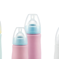 PINKAH Tasse à bec anti-étouffement personnalisée en acier inoxydable 304L de 160 ml, anti-fuite, non toxique, pour bébés, motif dessin animé