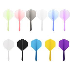 <span class=keywords><strong>Ailettes</strong></span> de <span class=keywords><strong>fléchettes</strong></span> 2BA intégrées, semi-transparentes, mates, écologiques, légères, professionnelles, avec logo personnalisé - Product Image 4