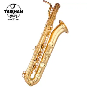 Instrumen musik tiup kayu Tiongkok Eb tone bass saksofon bariton saksofon