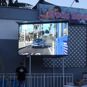 Rgx trong kho Nhà máy cung cấp trực tiếp Hot Bán <span class=keywords><strong>P6</strong></span> mét ngoài trời LED hiển thị màn hình khổng lồ bảng quảng cáo video tường kỹ thuật số biển - Product Image 1