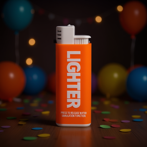 Xiaohongshu Party Popper <b>Spray</b> Lighter <b>Water</b> <b>Gun</b> Toy For Party Gift Universal Effect <b>Water</b> Simulation Function - Product Image 2