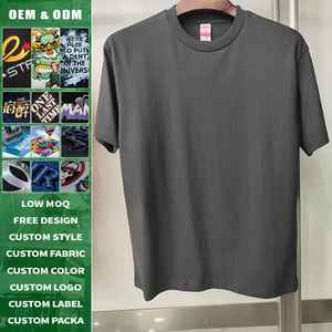 เสื้อยืดคอกลมทรงโอเวอร์ไซส์ ผ้าคอตตอน 100% หนัก 220GSM 20s ตัดเย็บแบบดรอปโชว์เดอร์ ระบายอากาศได้ดี สไตล์สตรีทแวร์คลาสสิก ใส่ได้ทุกวันในช่วงฤดูร้อน - Product Image 3